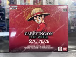 One Piece TCG OP-13 Carrying on his Will BOOSTER BOX Factory Sealed English - Image 1