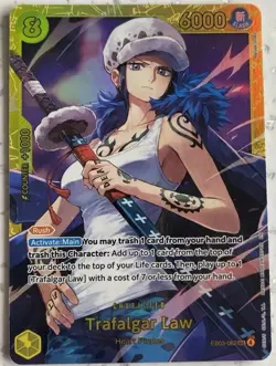 Trafalgar Law EB03-062 Extra Booster: One Piece Heroines Edition Foil *FREE SHIP - Image 1