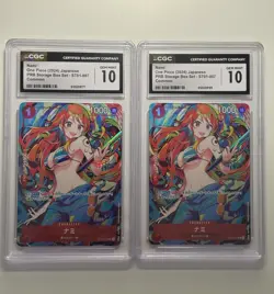 CGC 10 - Nami C ST01-007 [PROMO] THE BEST Storage Box Set One Piece Japan x2 - Image 1