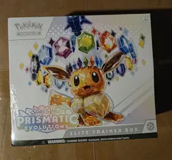 Pokemon TCG S&V Prismatic Evolutions ETB Elite Trainer Box FACTORY SEALED - Image 1