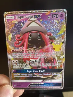 Tapu Lele GX 60/145 Celebrations Classic Set Pokemon Holo Foil Rare Nice! - Image 1