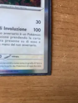 Aerodactyl 142/165 Holo ERROR SQUARE CUT Near Mint Pokemon 151 Ita - Image 2