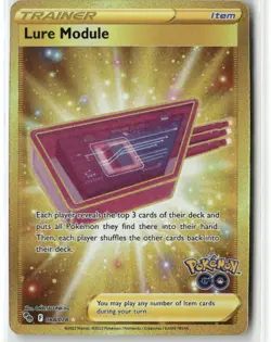 POKEMON GO LURE MODULE SECRET RARE 088/078 TCG HOLO - Image 1
