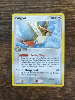 Pidgeot Holo 2006 Pokemon POP Series 2 Promo 2/17 - Image 1