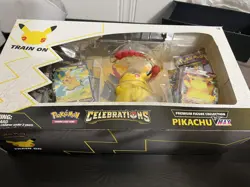 Pokemon TCG Celebrations Premium Figure Collection Pikachu VMAX Box 820650809408 - Image 2