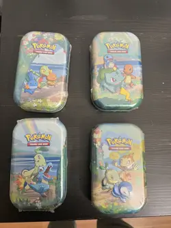 Pokemon TCG Celebrations 25th Anniversary Mini Tins (Lot Of 4) - Sealed - Image 1