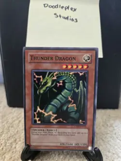 Thunder Dragon Common Unlimited Lightly Played CP02-EN015 Champion Pack 2 - Image 1