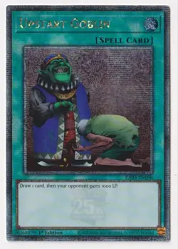 Upstart Goblin Yu-Gi-Oh! RA03-EN096 1st Quarter Century Secret Rare - Image 1