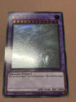 Blue-Eyes Ultimate Dragon (Ghost Rare) GFP2-EN181 Ghosts from the Past LP - Image 1