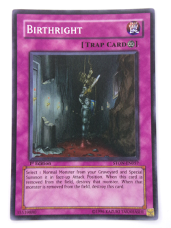 Yugioh / Birthright / STON-EN057 / Super Rare / (LP) - Image 1