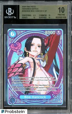 2026 One Piece Heroines Edition #EB03026 Boa Hancock SP BGS 10 PRISTINE - Image 1