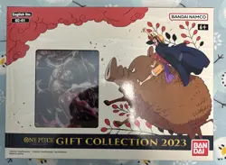 One Piece Gift Collection 2023 Factory Sealed - with deck box and promos 810059782044 - Image 1