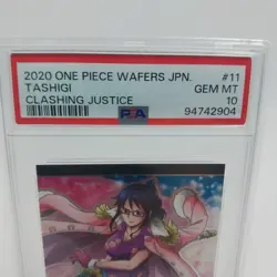 Tashigi - N No.6-11 - One Piece Itajaga Wafer Card Japanese PSA 10 - Image 2