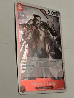 Smoker & Tashigi Rare (R) EB04-003 Adventure On Kami's Island English Foil - Image 2