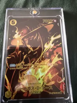 ONE PIECE Portgas D. Ace SP Alt Art ST13-011 SR Legacy of the Master Japanese - Image 1