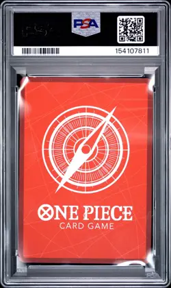 PSA 10 Dracule Mihawk (Alternate Art) OP14-020 Azure Sea's Seven Foil One Piece - Image 2