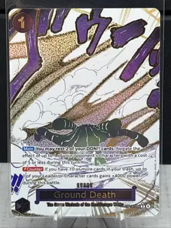 The Azure Sea's Seven One Piece Ground Death Alternate Art OP14-096 English NM - Image 4