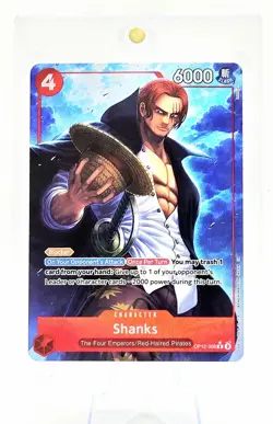 Shanks OP12-008 R Legacy of the Master One Piece English - Image 2