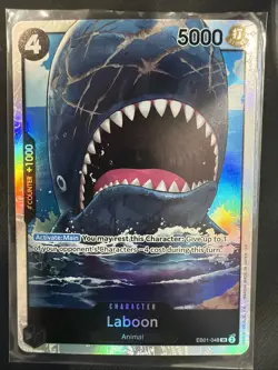 Laboon EB01-048 SR Foil Counter +1000 5000 Power Memorial Collection One Piece … - Image 1