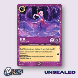 Elsa The Fifth Spirit 6/P3 Glimmer Foil Promo Unsealed Raw NM Disney Lorcana - Image 1