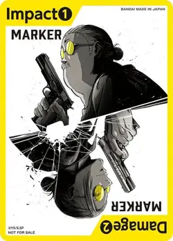 Sakamoto Days Marker Card Double Sided - NM - Union Arena - Image 1