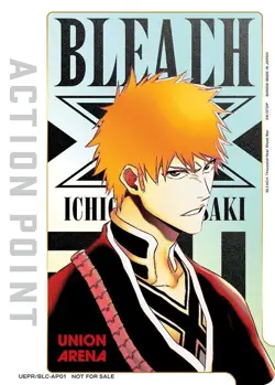Action Point Ichigo Kurosaki Foil - UEPR /BLC-1-AP01 NM - Union Arena - Image 1