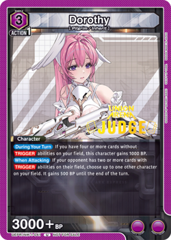 Dorothy Judge Foil - UEPR /NIK-1-041 NM - Union Arena - Image 1