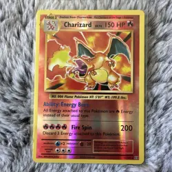 Charizard Reverse Holo 11/108 NM XY - Evolutions Pokemon Card NM+ - Image 1
