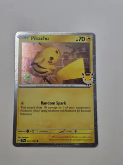 Pikachu (Pokemon Day 2026) Holo Common Miscellaneous Cards & Products 051/162 NM - Image 1