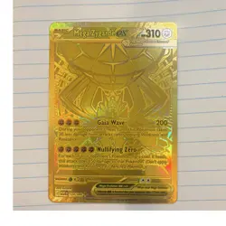 Mega Zygarde EX 124/088 POR Full Art Holo Rare Pokemon TCG Card 310 HP - Image 1