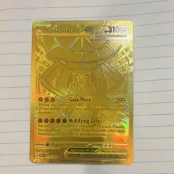 Mega Zygarde EX 124/088 POR Full Art Holo Rare Pokemon TCG Card 310 HP - Image 2