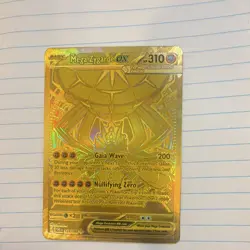 Mega Zygarde EX 124/088 POR Full Art Holo Rare Pokemon TCG Card 310 HP - Image 3