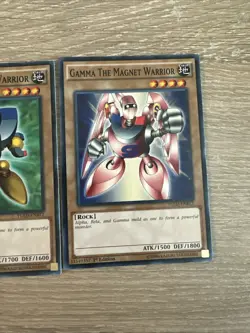 Yugioh Valkyrion the Magna Warrior Set 4 Card YGLD Magnet Alpha Beta Gamma LP - Image 5