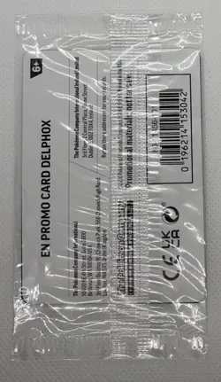 Pokemon Chaos Rising Delphox 013/086 Stamped Promo Card Best Buy Sealed - Image 2
