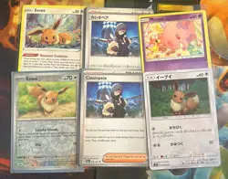 Pokemon Eevee Eeveelution Vintage E Series lot Vaporeon Umbreon 70 Cards Total - Image 3