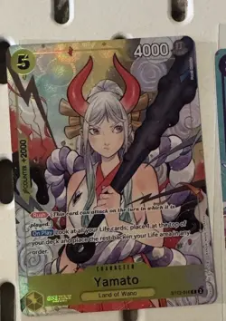 One Piece illustration Box 4-Card Lot O-Nami, Boa Hancock, Yamato, Black Maria - Image 4