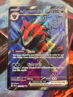 Pokemon TCG N's Zoroark ex Single Card Journey Together Special Illustration Rar - Image 1