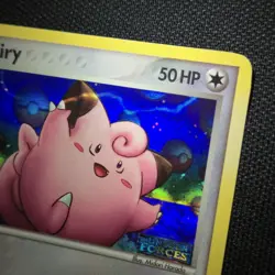 INVERTED UPSIDE ERROR Clefairy 53/115 Unseen Forces Reverse Holo Pokemon Card - Image 2