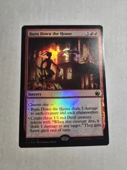 Burn Down the House Innistrad: Midnight Hunt Foil - Image 1