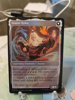 The Legend of Roku, Foil, Avatar, Magic the Gathering MTG NM M 145 - Image 1