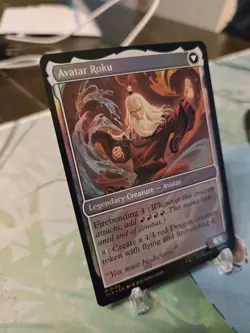 The Legend of Roku, Foil, Avatar, Magic the Gathering MTG NM M 145 - Image 2