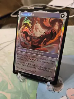 The Legend of Roku, Foil, Avatar, Magic the Gathering MTG NM M 145 - Image 3