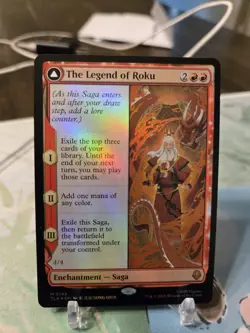 The Legend of Roku, Foil, Avatar, Magic the Gathering MTG NM M 145 - Image 4