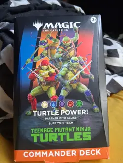 NEW! Deck "Turtle Power" Teenage Mutant Ninja Turtles TMT MTG SEALED! - Image 1