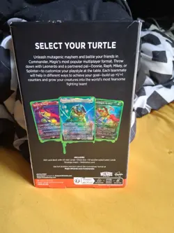 NEW! Deck "Turtle Power" Teenage Mutant Ninja Turtles TMT MTG SEALED! - Image 3