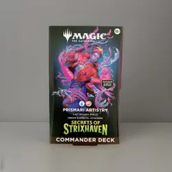 Magic The Gathering Secrets of Strixhaven Prismari Artistry Commander Deck MTG - Image 1