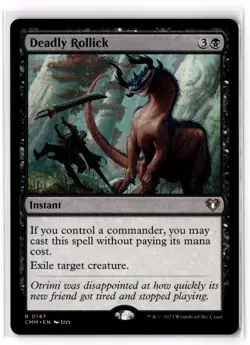 Deadly Rollick 147 Commander Masters NM - Image 1