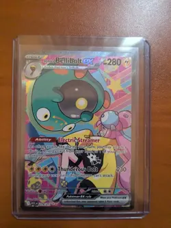 Pokemon Iono's Bellibolt ex 172/159 Sv09 Journey Together Ultra Rare Holo - Image 1