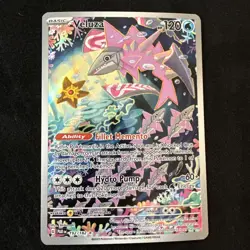 Veluza Illustration Rare Holo SV04: Paradox Rift 192/182 NM Pokemon - Image 1