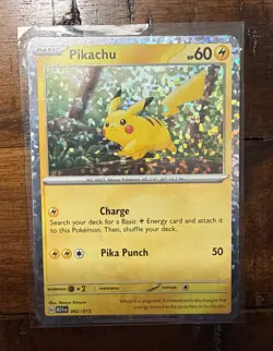 Pikachu 002/015 Holo Promo McDonald's Promos 2024 Pokemon Holo Near Mint - Image 1